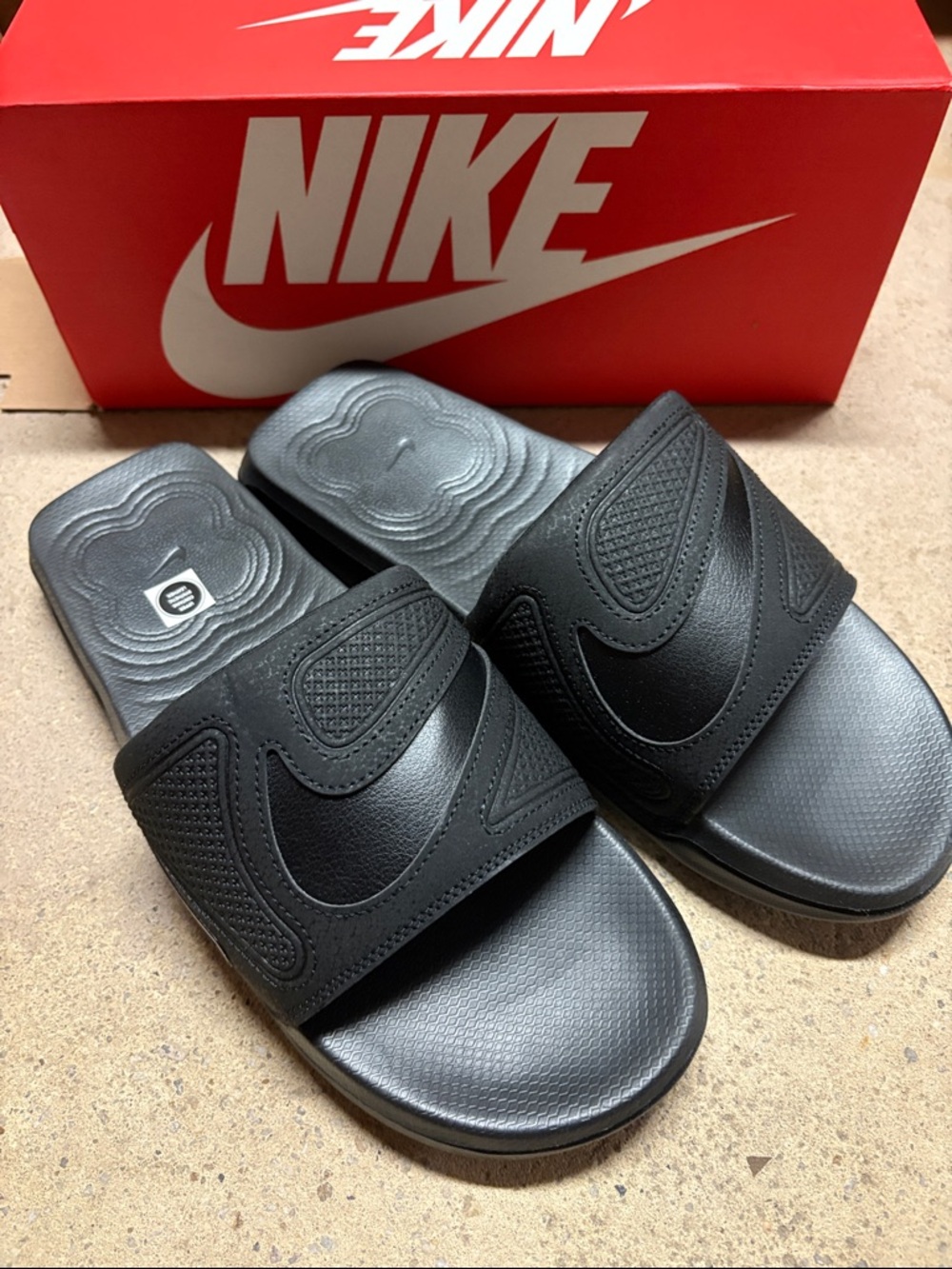Nike Air Max Cirro Men's Black Slide Sandals